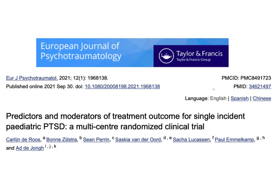 EMDR und KVT bei pädiatrischem PTBS